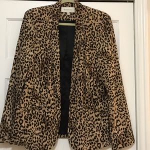 Daniel Rainn Leopard Blazer
